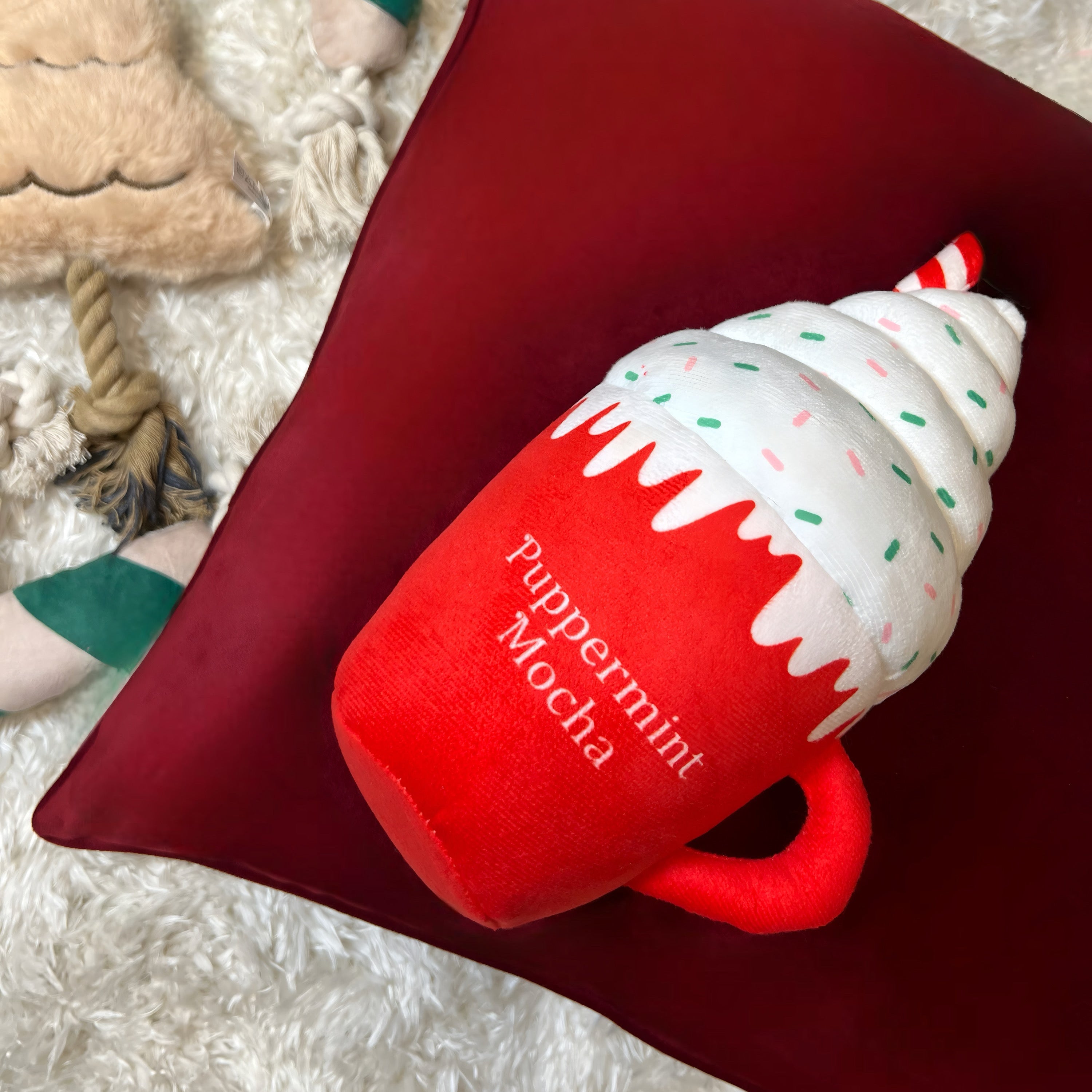 Mocha Winter Dog Toy