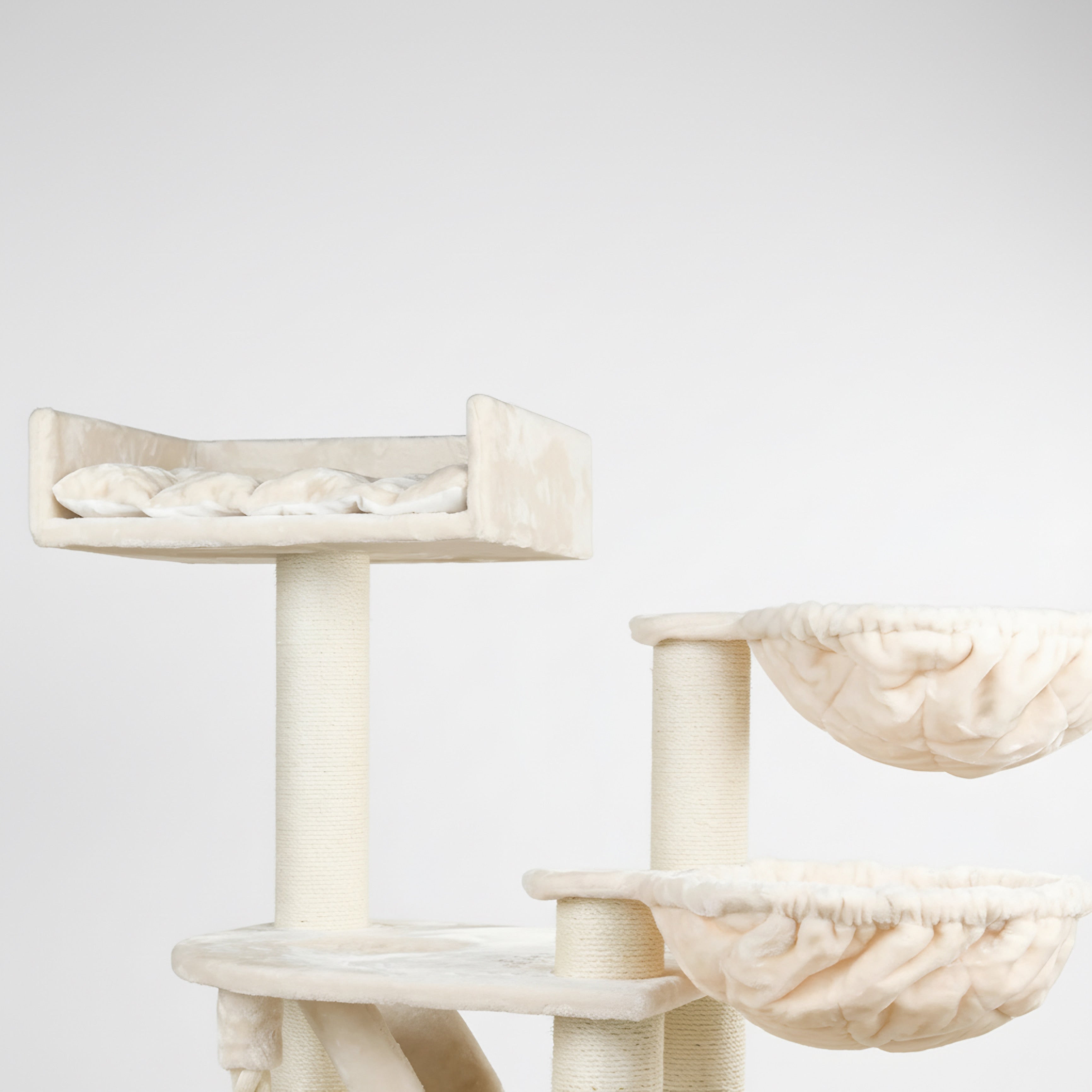 Cat Tree for Large Breed Kilimandjaro de Luxe Beige