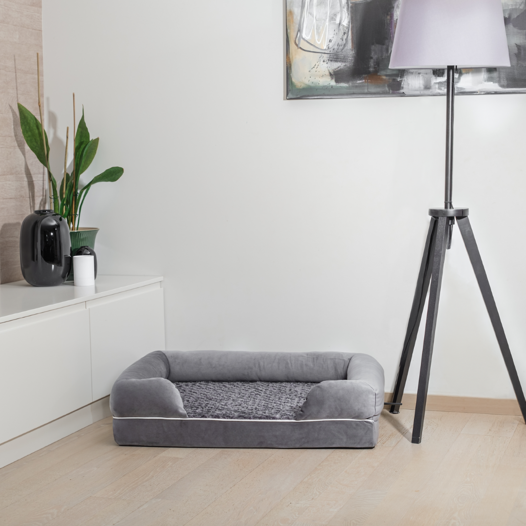 O.Buddy Orthopaedic Dog Bed Gray