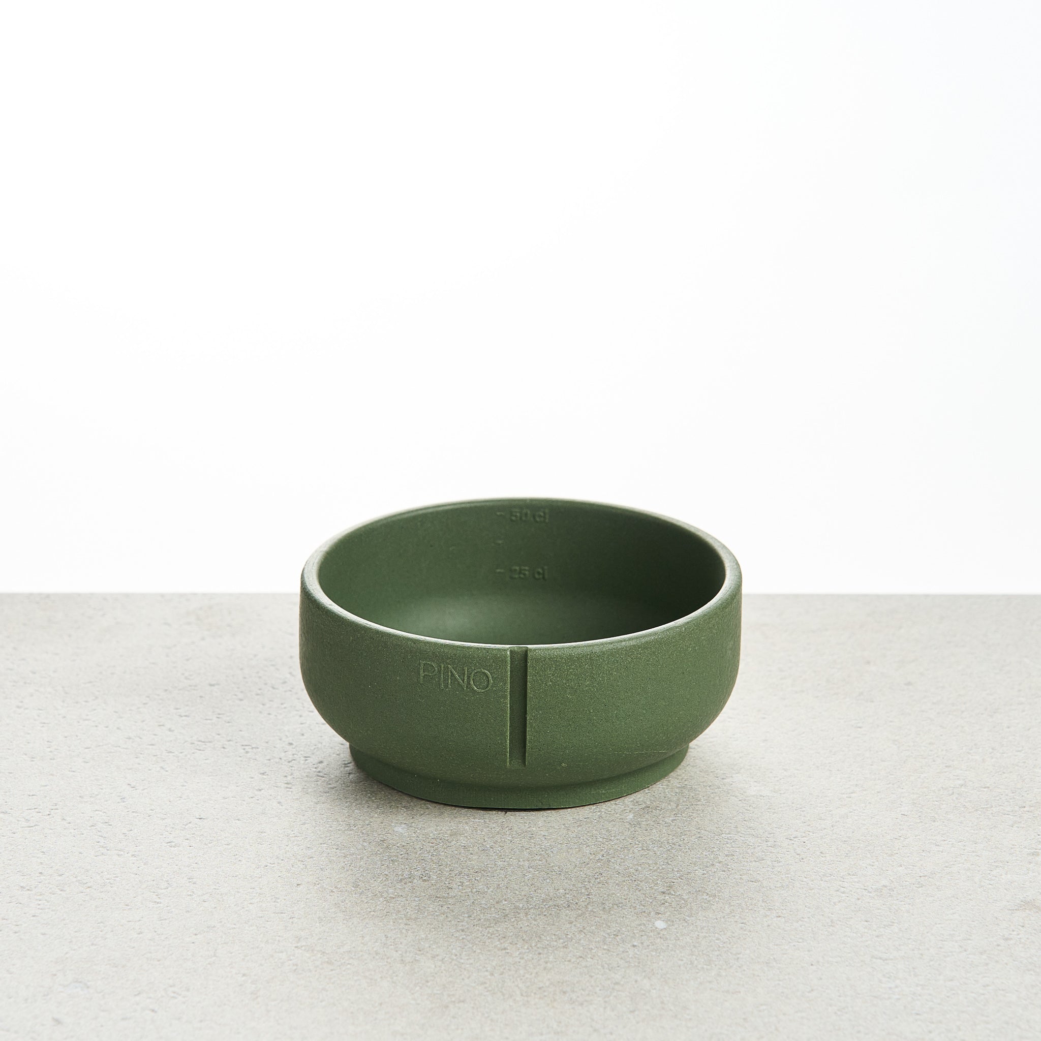 Handmade Classic Bowl for Dogs Crododile Green