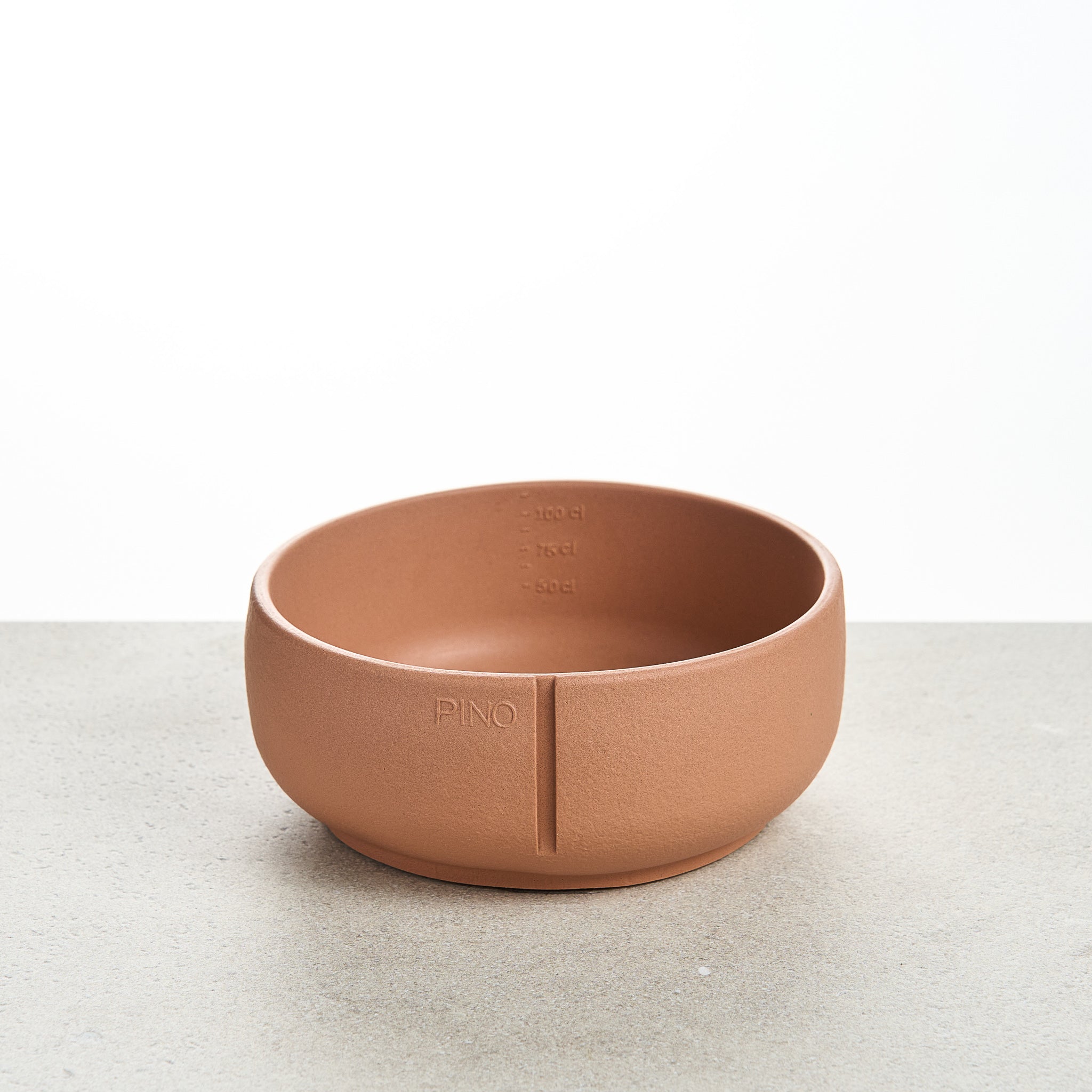 Handmade Classic Bowl for Dogs Salmon Terra