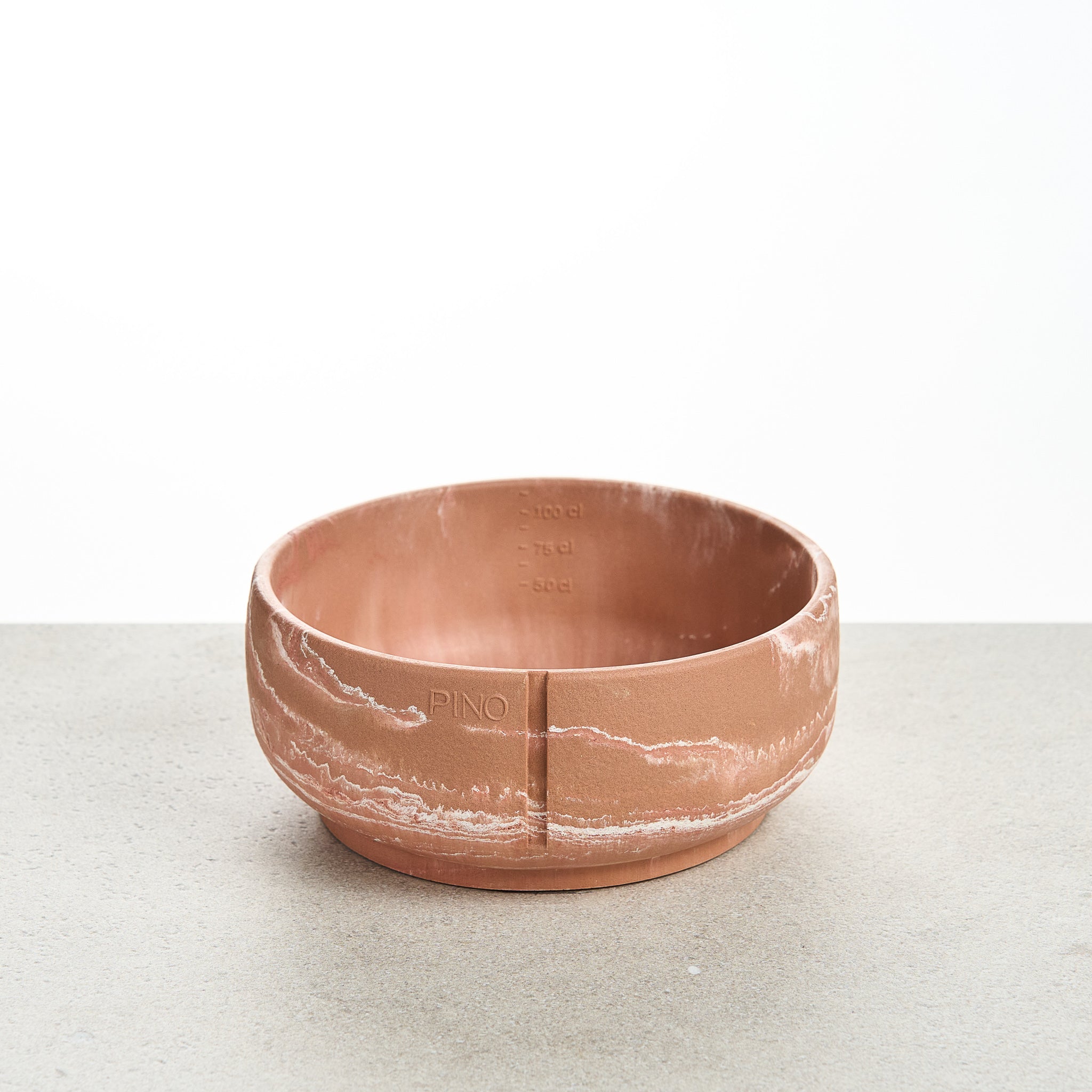 Handmade Classic Bowl for Dogs Salmon Terra