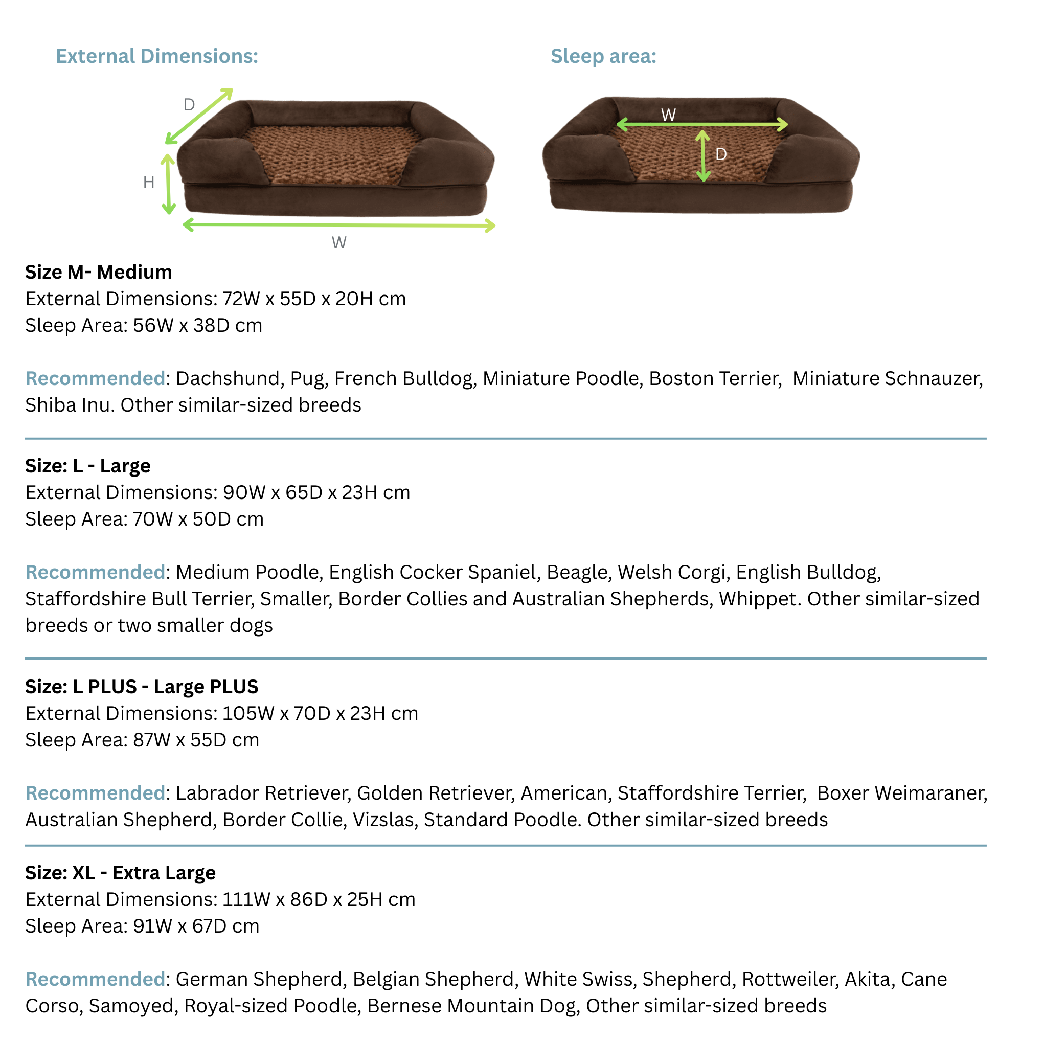 O.Buddy ortopēdiskā suņu gulta, brūna