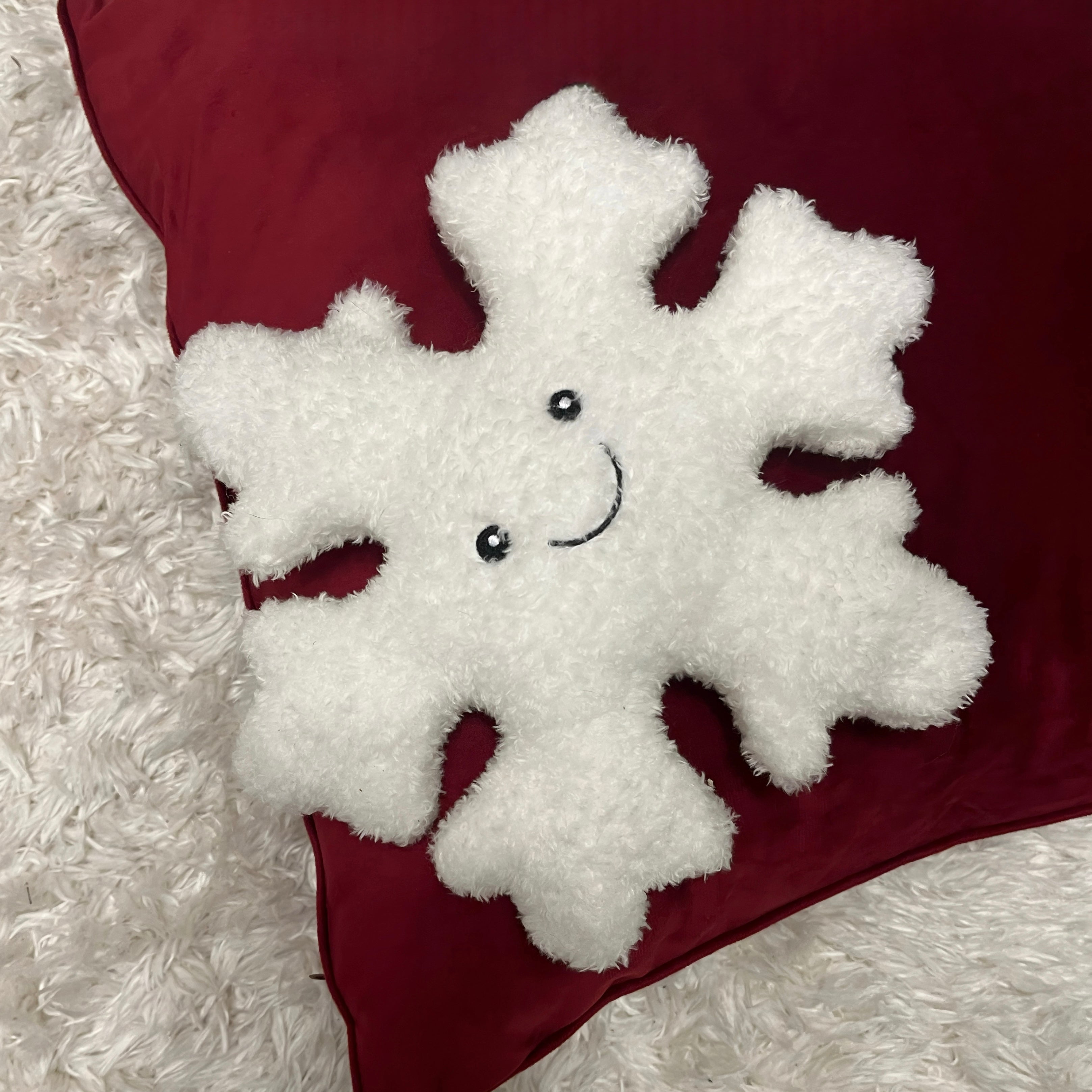 Snowflake Winter Dog Toy