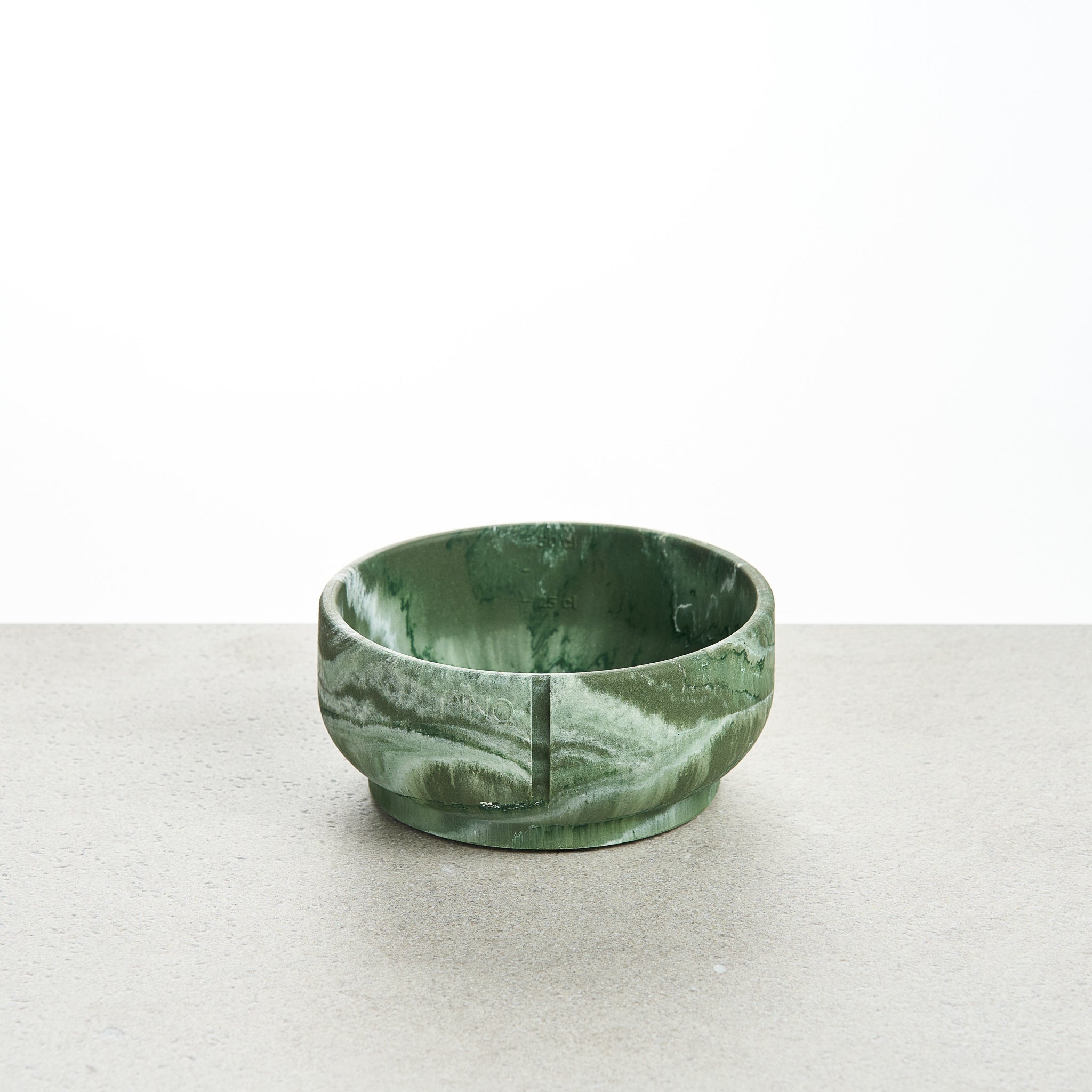 Handmade Classic Bowl for Dogs Crododile Green