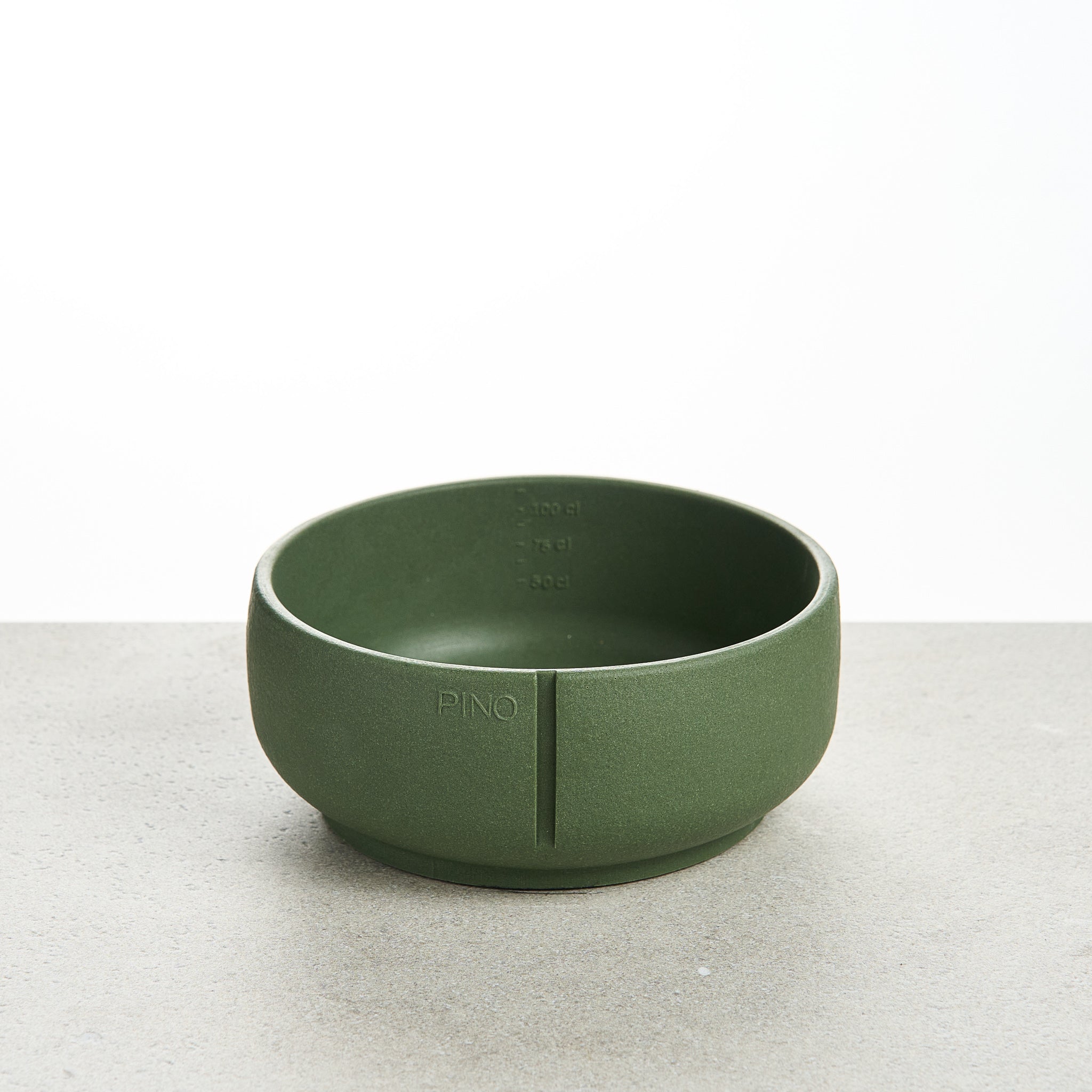 Handmade Classic Bowl for Dogs Crododile Green