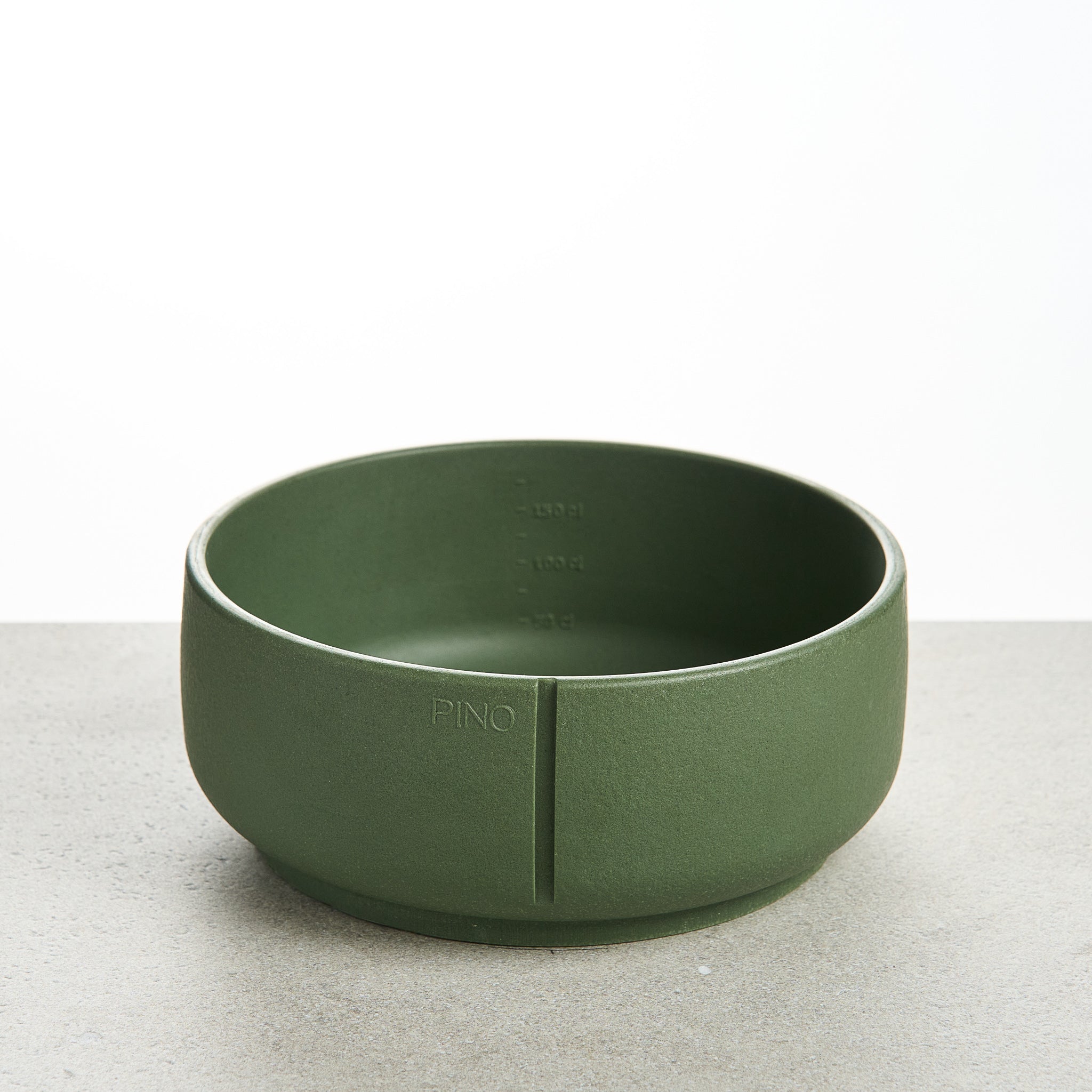 Handmade Classic Bowl for Dogs Crododile Green